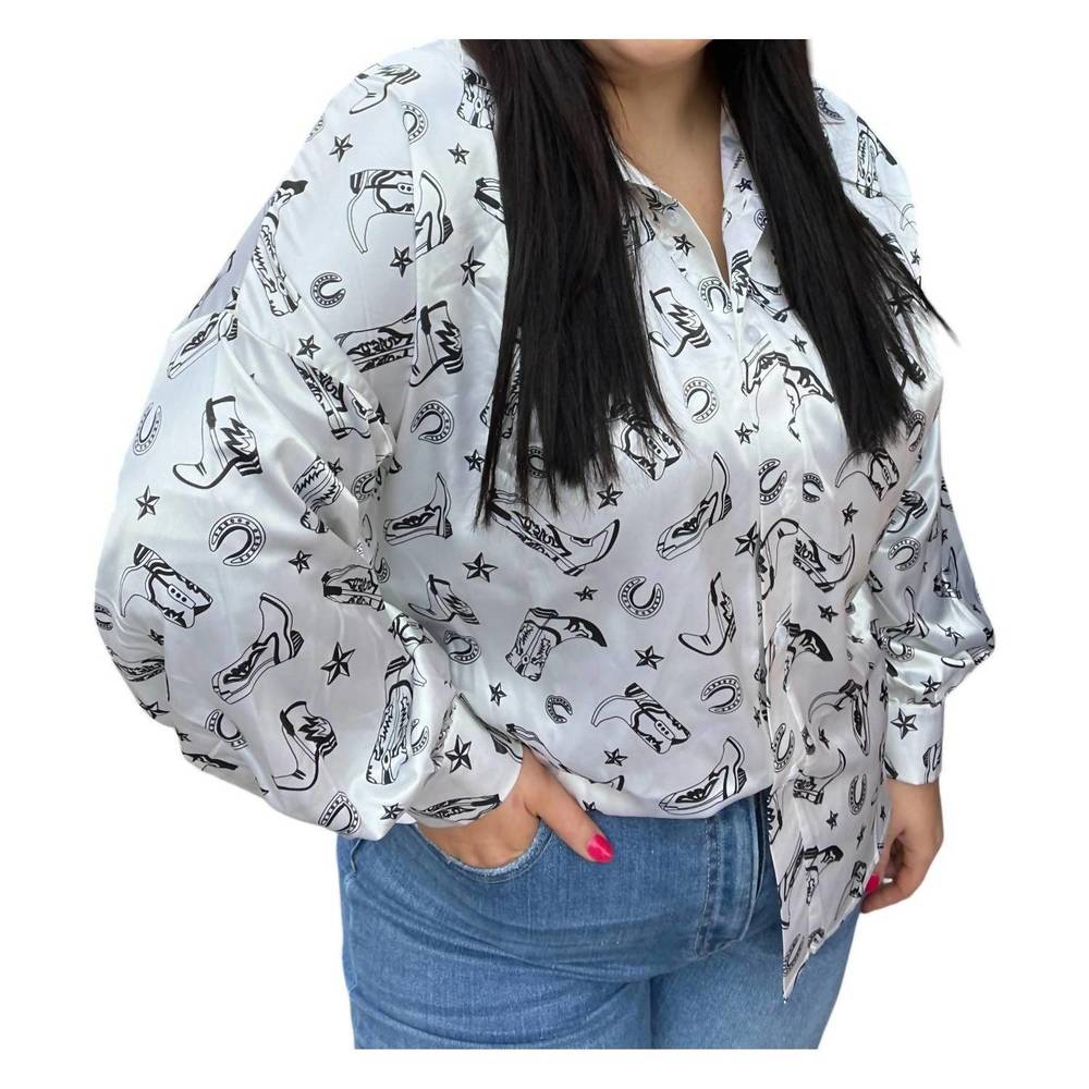 NEW NYLON APPAREL get carried away blouse top in white